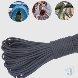 7 núcleos de soporte, diámetro Paracord Cordón de paracaídas de supervivencia, Kit de tendedero para senderismo, escalada, tiendas de campaña, 4mm