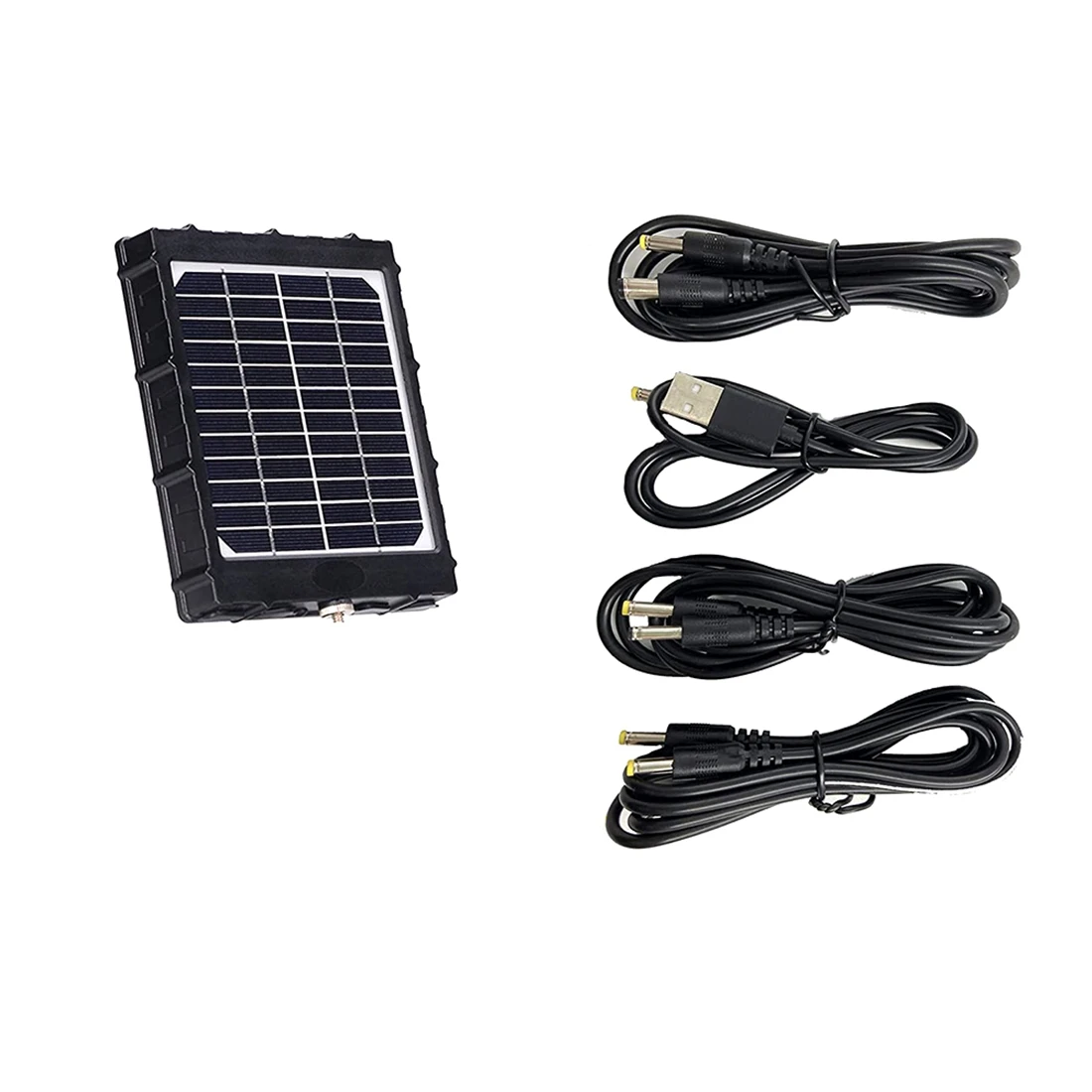 

Trail Camera Solar Panel 6V/9V/12V Output Solar Panel Battery with 8000 MAh Lithium Battery for All Trail Hunting Camera