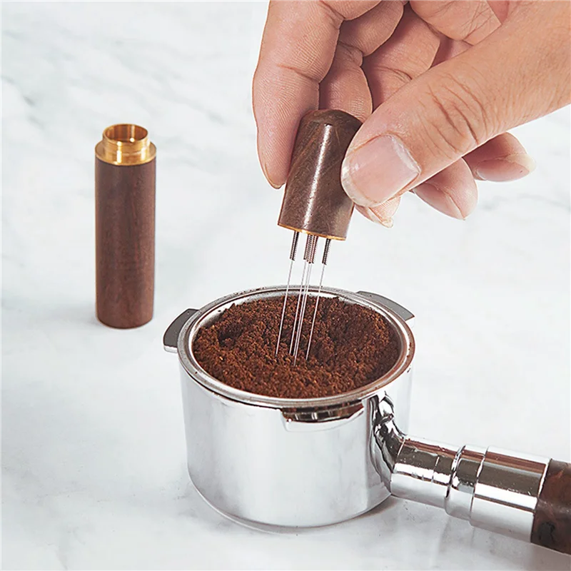 

3X Coffee Tamper Stainless Steel Needles Espresso Powder Stirrer Distributor Leveler WDT Tools Cafe Stirring B-A77G