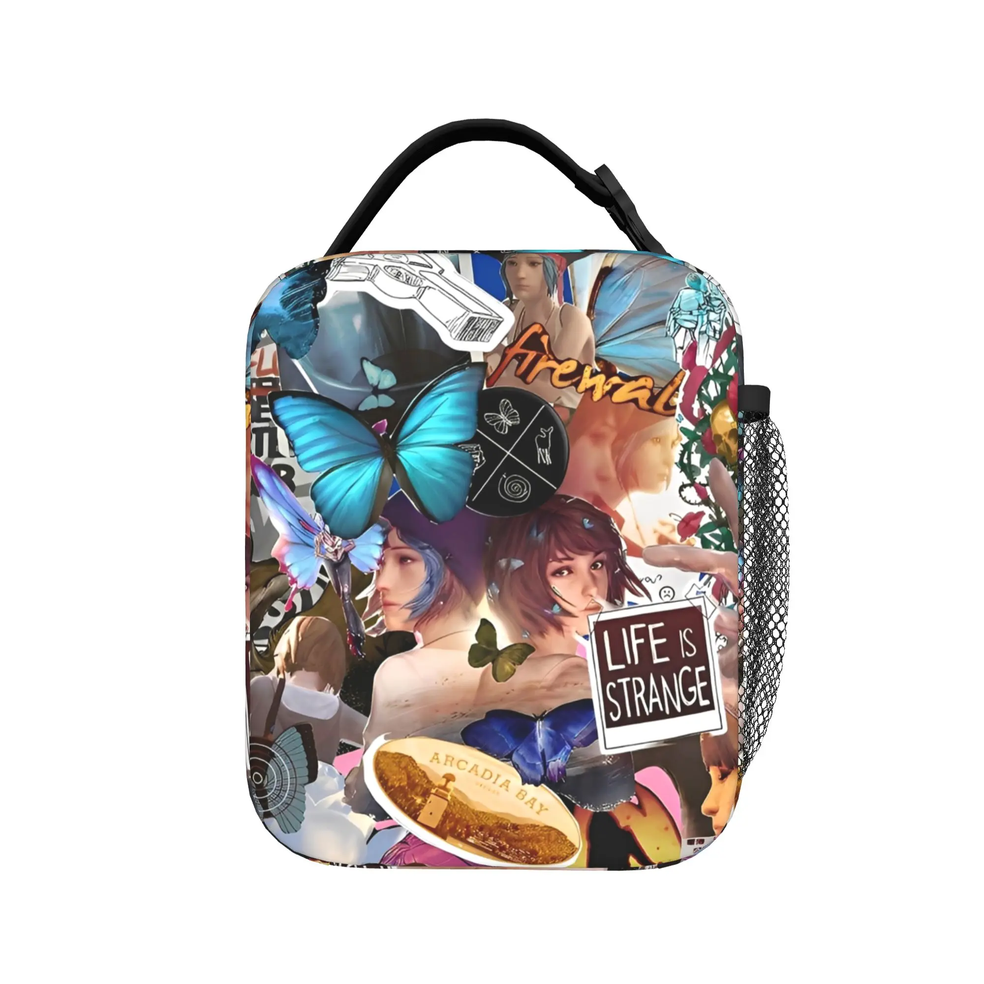 Life is Strange Game Insulated Lunch Bag Thermal Bag Reusable,Meal Container  Large Tote Lunch Box Food Handbags Beach  Outdoor