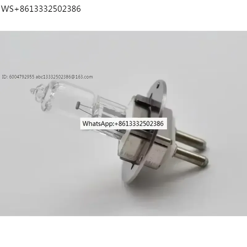 1pcs 64251 HLX 6V 20W PG22 Base Photo Optic Quartz Halogen Light Bulb for Zeiss Ophthalmic Microscope Slit Lamp Replacement