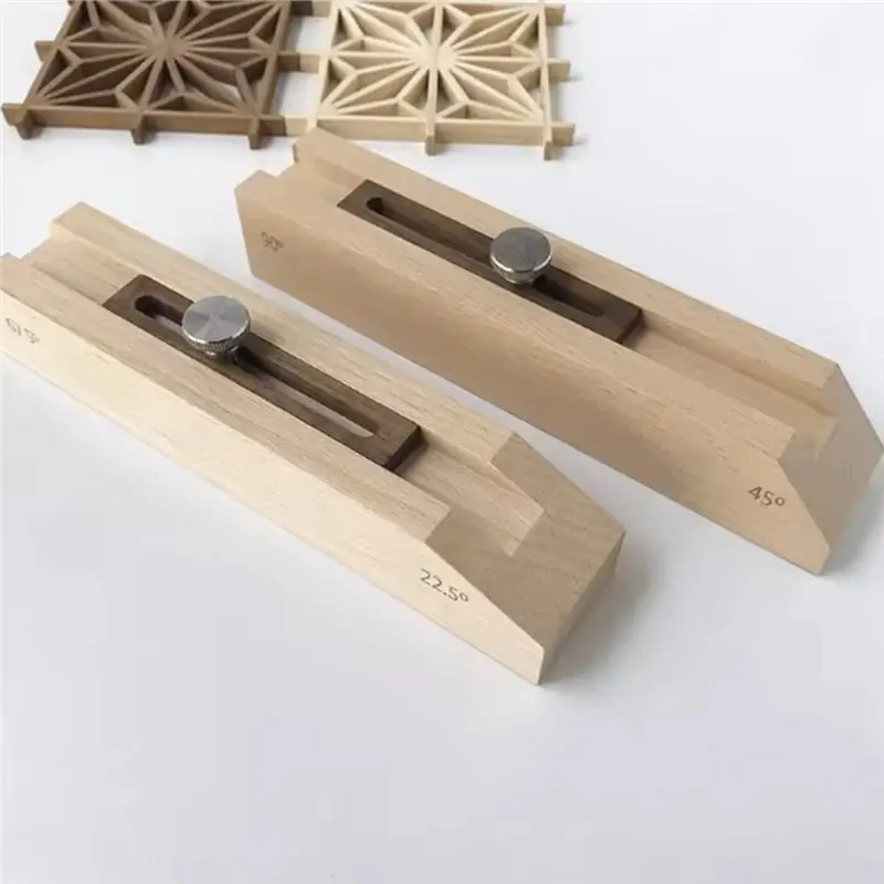 B50C النجارة يميل حافة زاوية مجرفة منصة خشب الزان مجموعة الحرفية المواد حزمة مجموعة أدوات خاصة