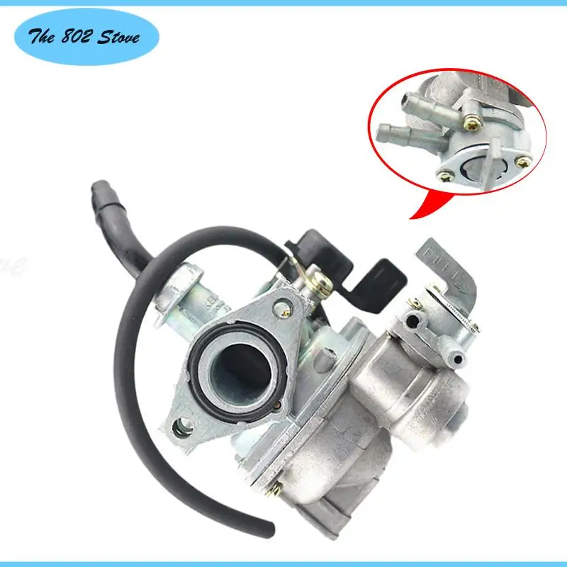 Motorcycle Carburetor PZ19 19mm Carb for 50 70 90 110 125cc ATV Quad 4 Wheeler Dirt Bike Motorbike