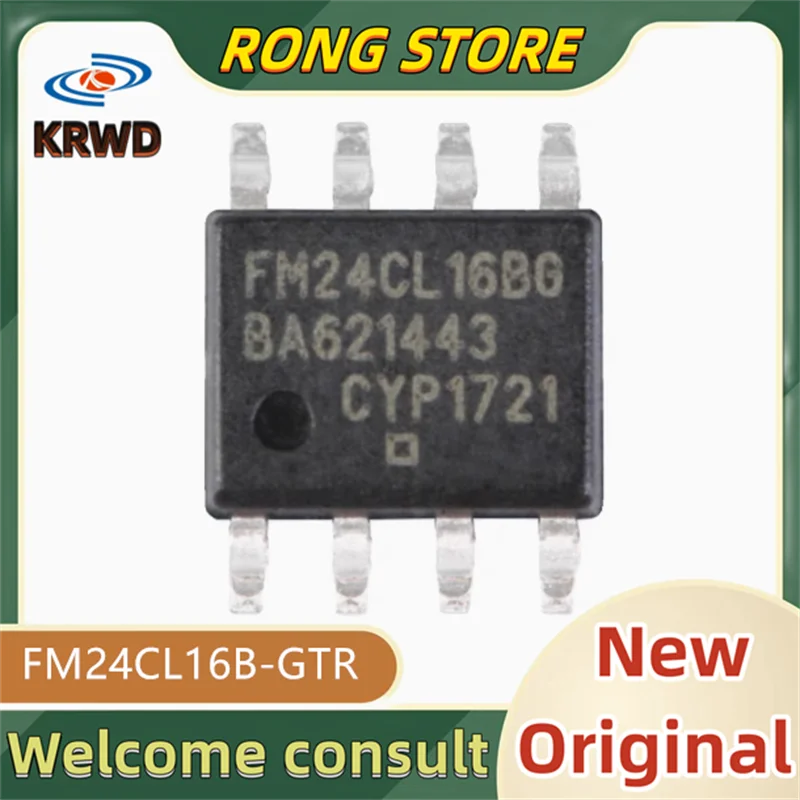 10PCS FM24CL16BG New and Original Chip IC FM24CL16B-GTR FM24CL16B-G FM24CL16B SOP-8