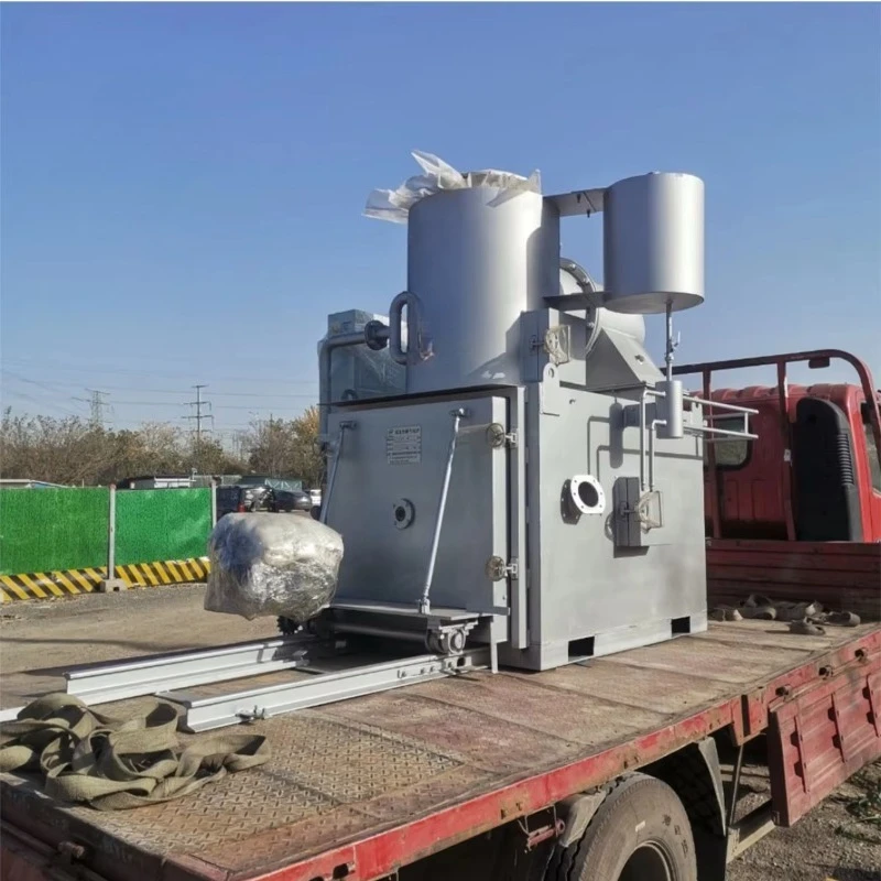 Animal Waste Incinerator Dual Chamber Vet Clinic Pet Hospital Cremation Equipment OEM Customized