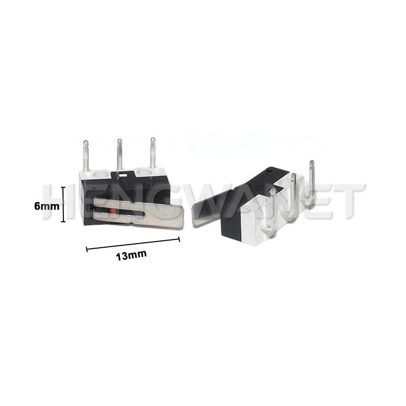 10PCS Mini Micro Limit Switch C NO NC 3 Pins PCB Terminals SPDT 1A 125V Roller Arc Lever Snap Action Push Micro Mouse Switches
