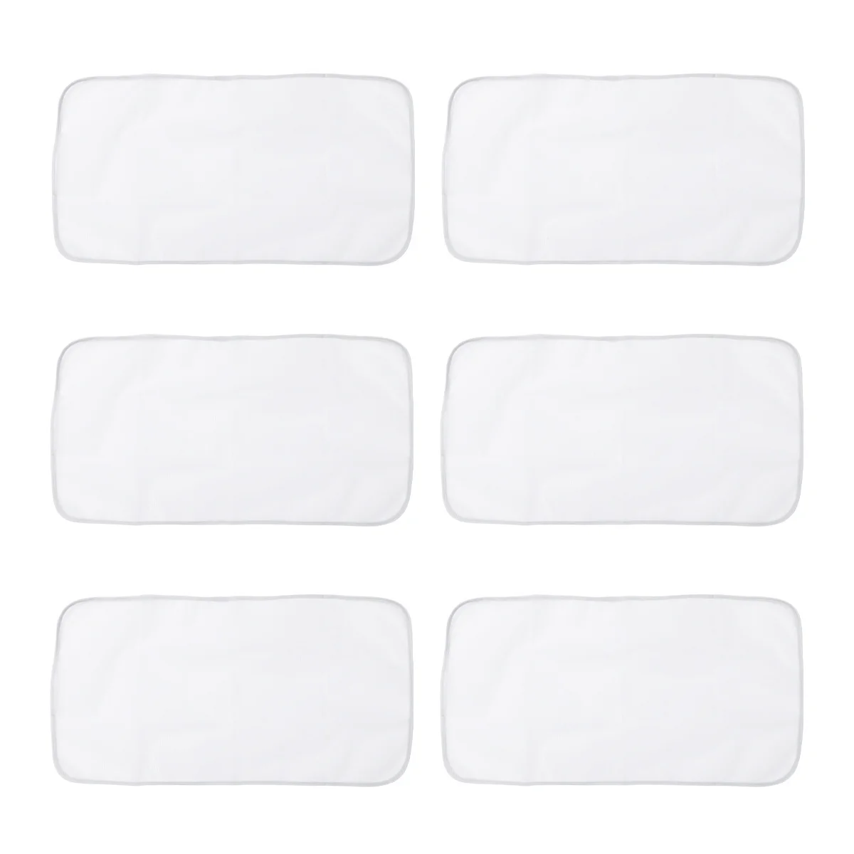 6 قطعة حصيرة الكي عدم الانزلاق شقة لا سطح سهلة سريعة كفاءة DIY بها بنفسك الحرفية اللحف الكي الوسادة لمتجر المنزل استخدام رمادي حجم 3 #5