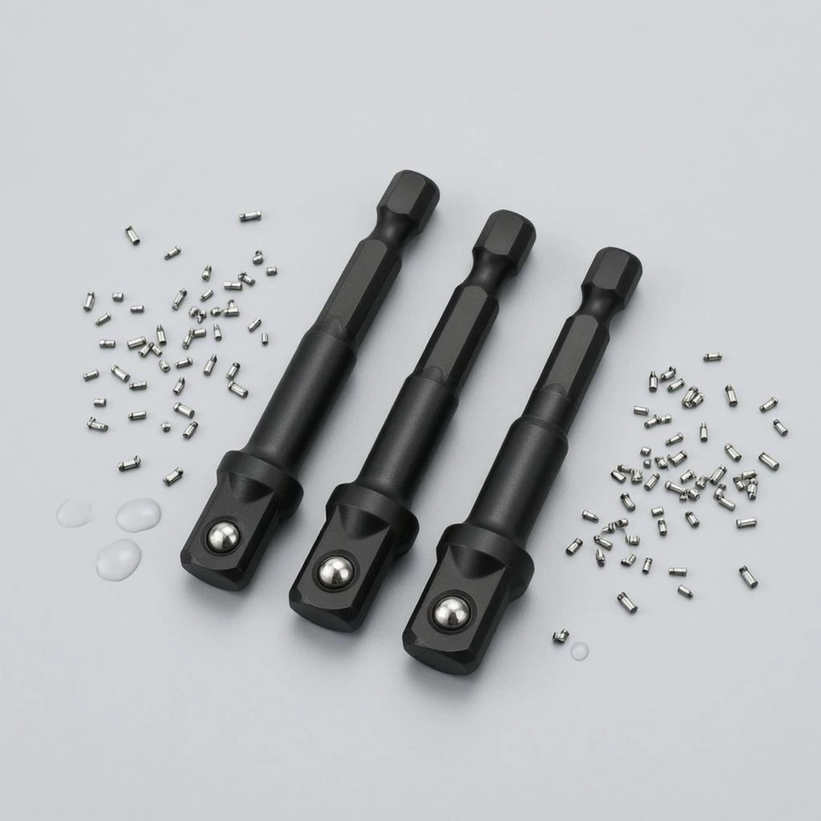 3 Pieces 1/2 Socket Adapter Cr-V Steel 3/8 Socket Adapter Power Tool Accessory Forged Compact for Screwdrivers view 4
