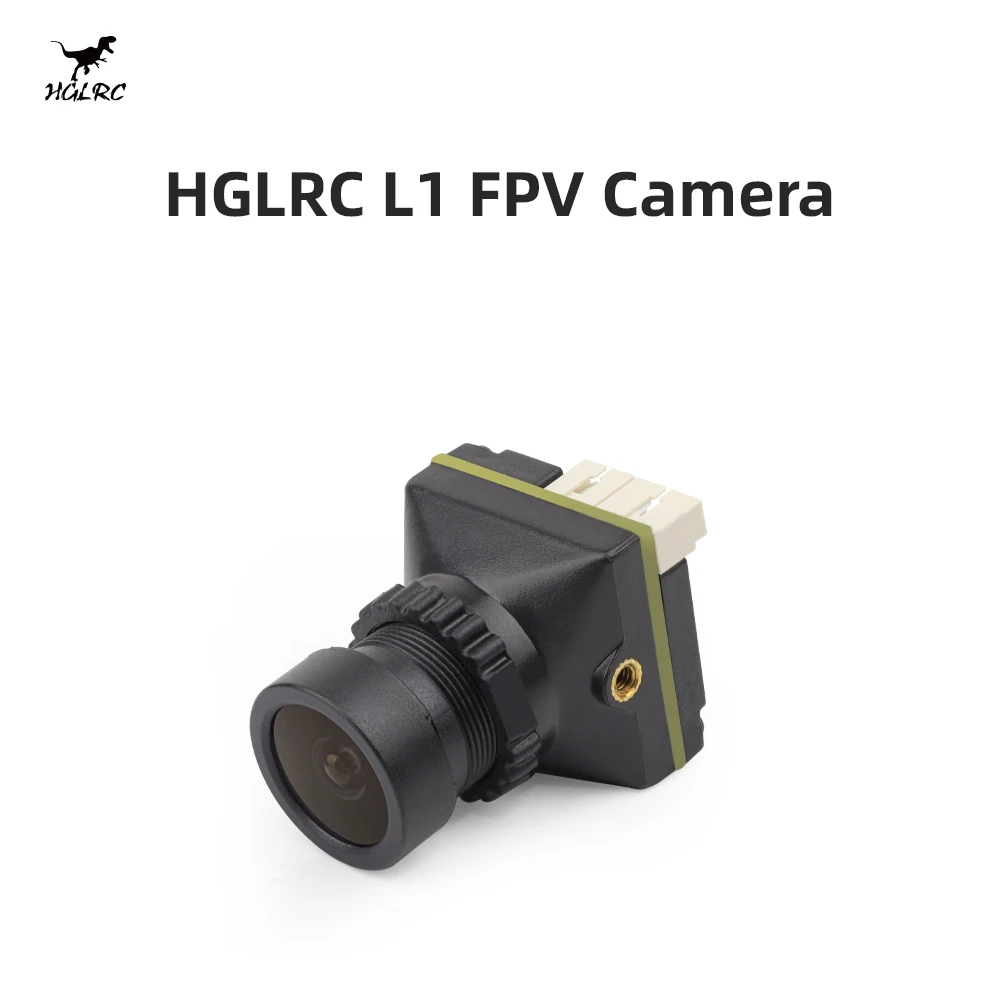 HGLRC L1 FPV Camera 1200TVL HD Low Latency Night Vision 5V-24V Wide Angle for RC Drone