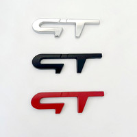 3D Metal GT Sport Logo Car Rear Trunk Emblem Badge Sticker For Renault Logan Clio Megane Kangoo 1 2 3 4 Captur Espace Twingo