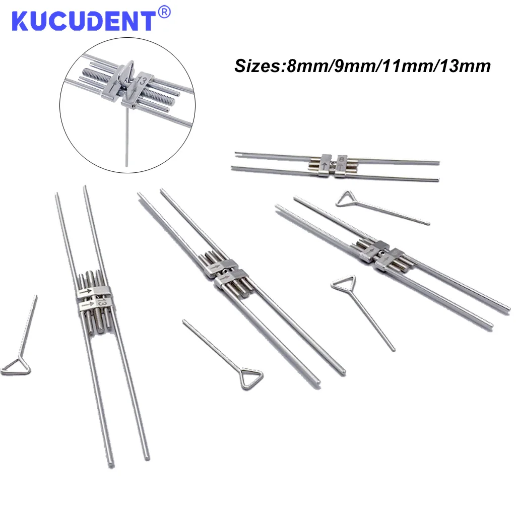1Pc Dental Orthodontic Expansion Screw Frame Type Rapid Palatal Expander Stainless Steel Standard 8/ 9/ 11/13mm Dentistry Tools