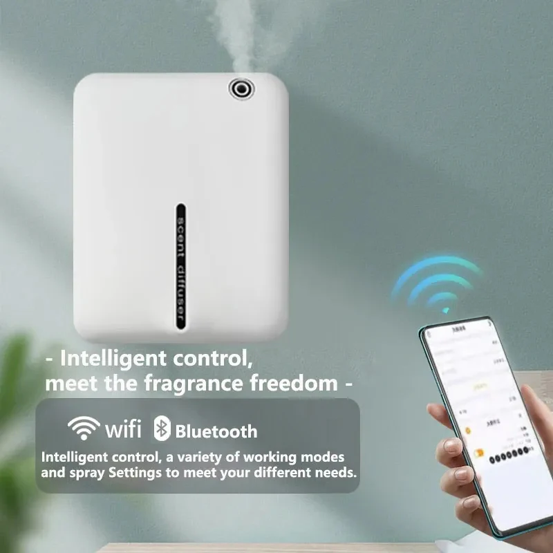 Inteligentna maszyna do aromaterapii sterowanie Bluetooth dyfuzor olejków eterycznych hotelowa domowa łazienka rozpylacz zapachów zapach rozproszony