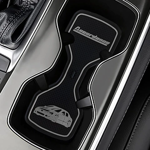 Автомобильные чашки Coaster для Honda Accord 10 2018-2022 Противоскользящий резиновый коврик автомобильный держатель для чашки воды