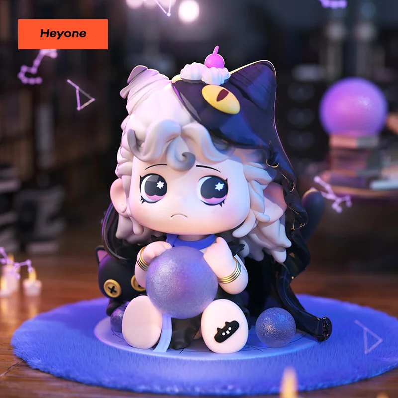 Heyone Black Play Rescue Miss Qiao Series Trendy Play Blind Box 2025 New Handheld Ornament