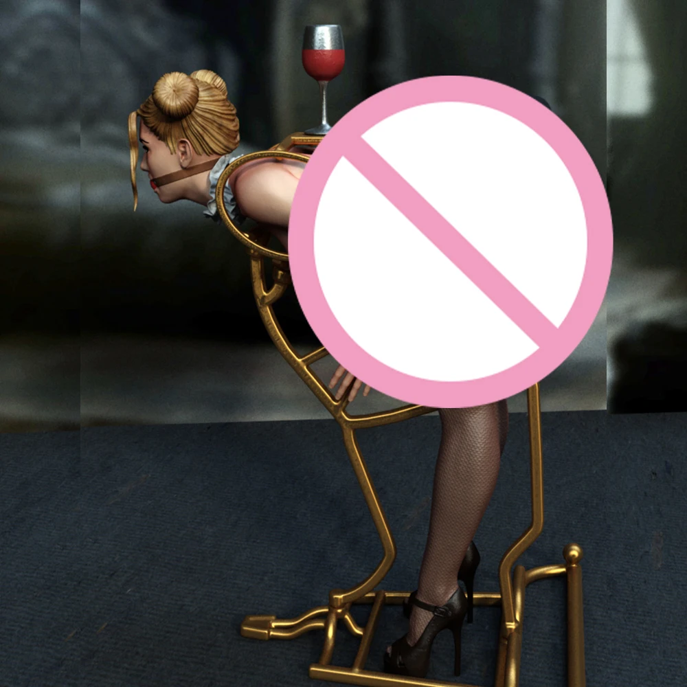 1/24 NSFW Meid Sexy Meisje Hars Beeldje Speelgoed Ongeverfd GK Pop Ongemonteerd 3D Print Assembly Miniatuur Reductie Standbeeld Speelgoed