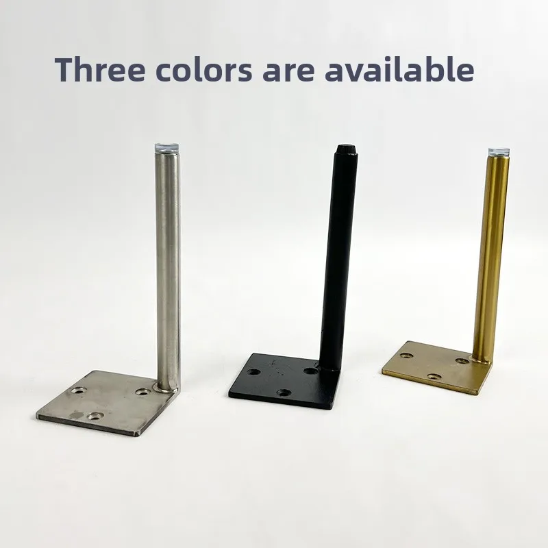 أرجل قطع الأثاث المعدنية المصقولة، أقدام بديلة عالمية للأريكة، حامل تلفزيون حديث يدعم ملحقات أجهزة الحمام #3