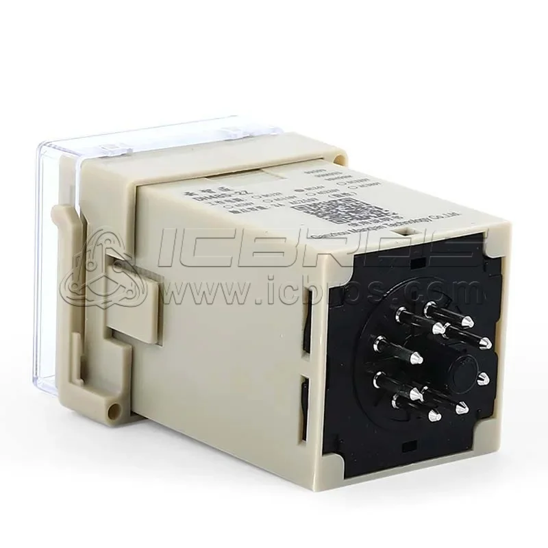 DH48S DH48S-2Z Digital Display Time Relay 220V 24V 12V, Two SetS Of Power On Delay Timer Adjustable