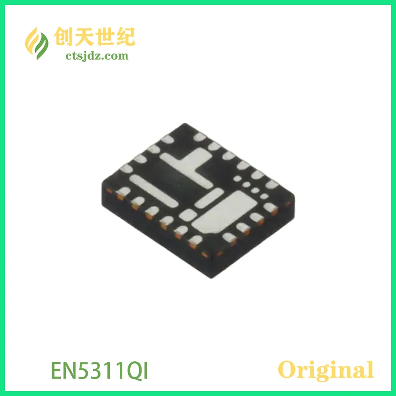 EN5311QI  New&Original  EN5312QI    Non-Isolated PoL Module DC DC Converter 1 Output 0.6 ~ 6V 1A 2.4V - 6.6V Input