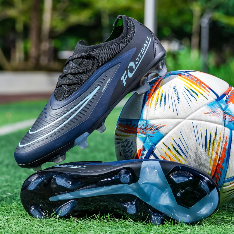 

New Men Football Boots Ankle Boys Sneakers Match Comfortable Non-Slip TF/FG Soccer Shoes Professional Sports Shoes Unisex