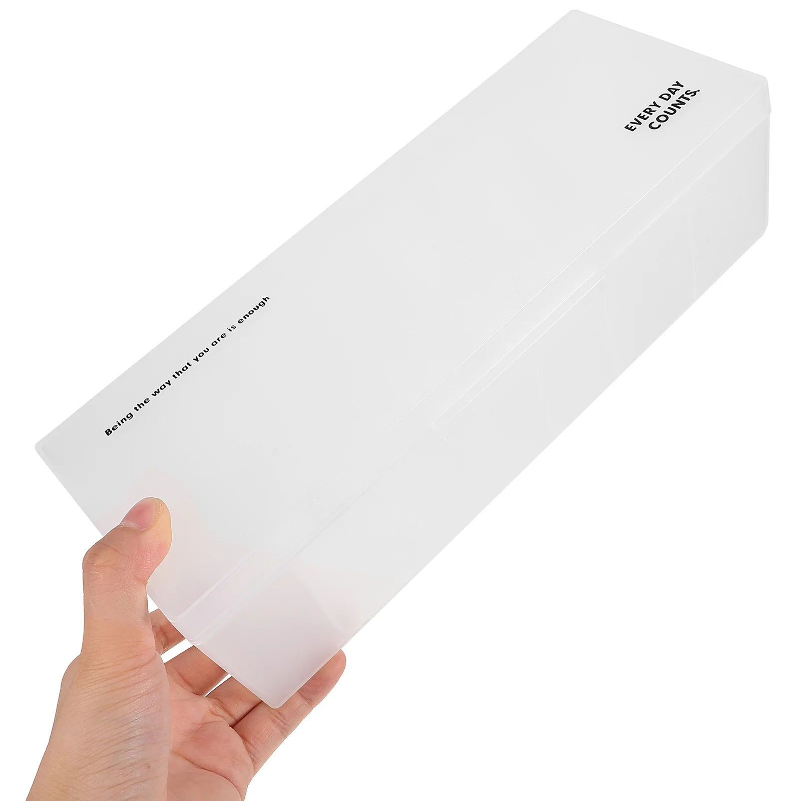 

1pcs Clear Cable Organizer Box With Lid Cord Storage For Desk Charging Cords Usb Transparent Flex Holder Office Home Use Cord