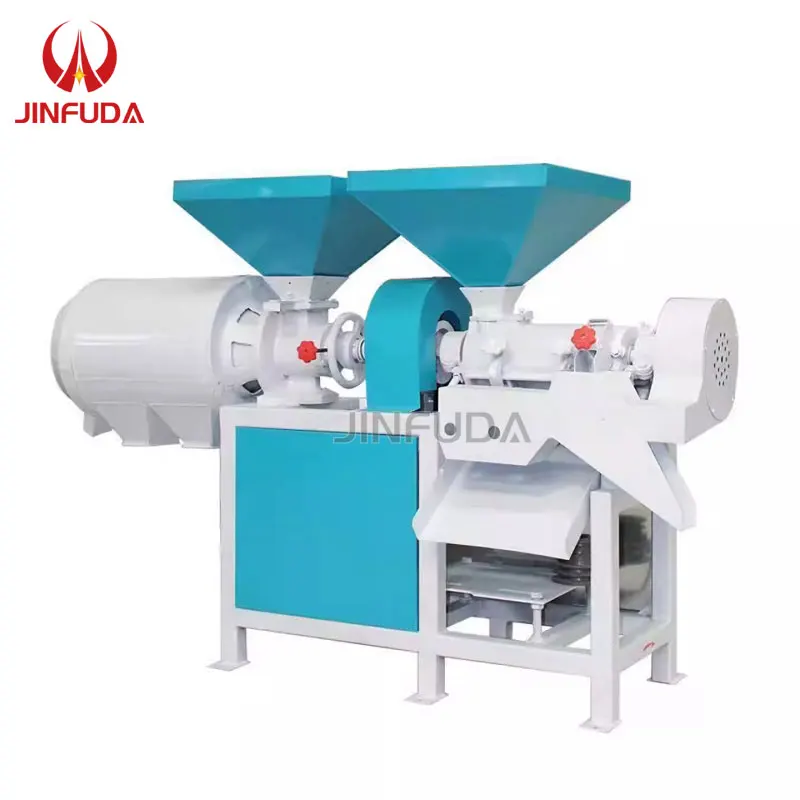 Multifunction Commercial Crack Mealie Meal Corn Peel Milling Make Maize Flour Process Grit Mill and Machine