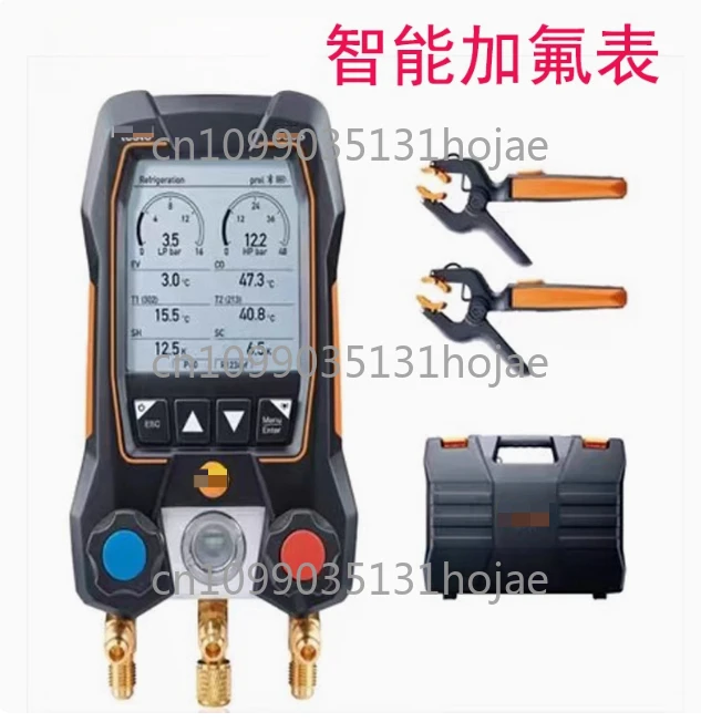 

557s Smart Vacuum Kit Digital Manifold With Wireless Vacuum and Clamp Temperature Probes Bluetooth 0564 5571 557s