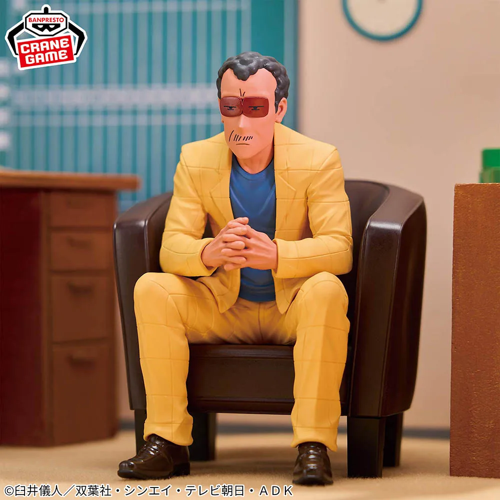 Banpresto BANDAI Crayon Shin-chan Nohara Hiroshi Takakura Bunta In Stock Original Anime Figure Model Genuine Boxed Toy