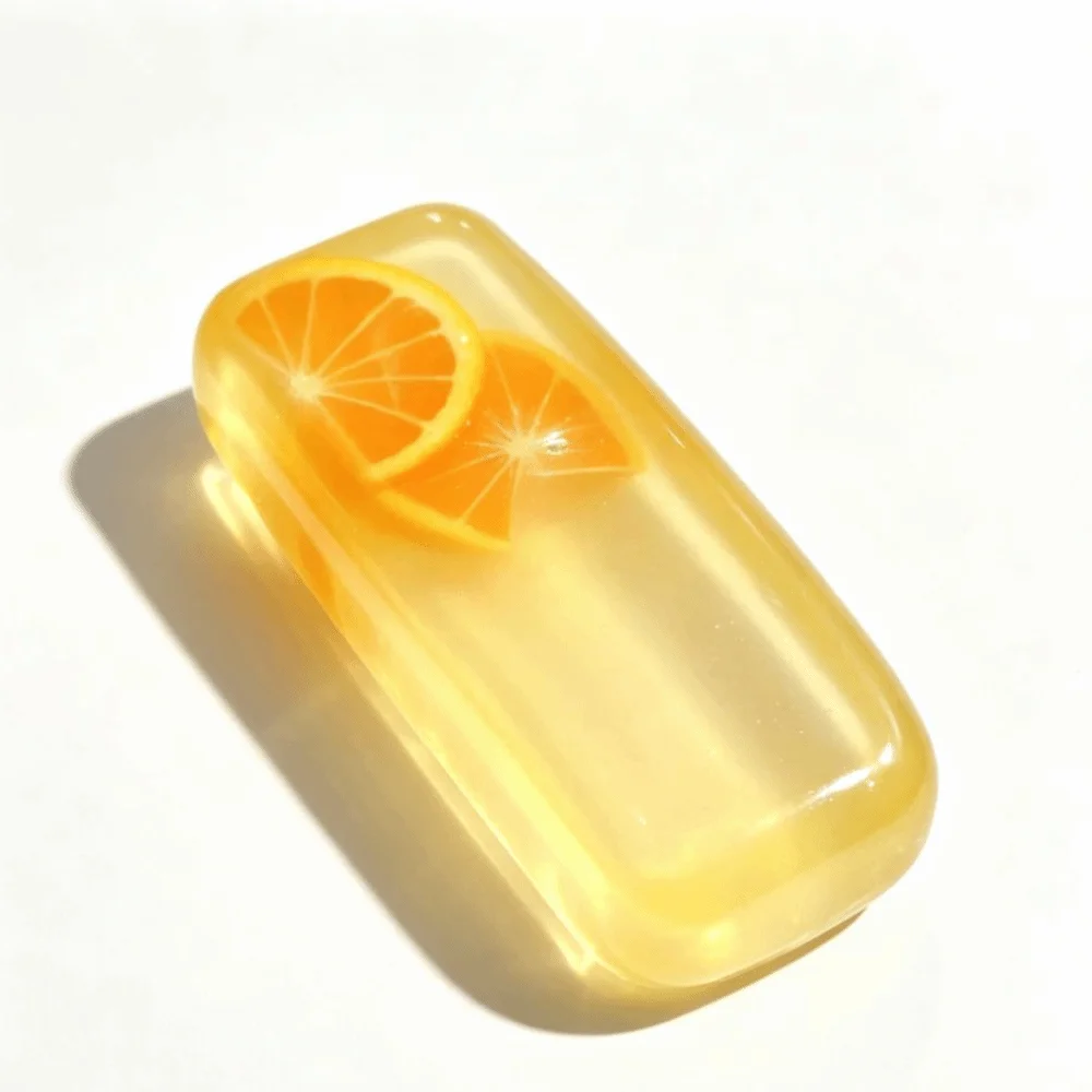 Fidget Transparent Squishy Kawaii Jelly Stick Fruit Ice Cube Fruit Jelly Strip Soft Creamy Texture Reduce Pressure Gift