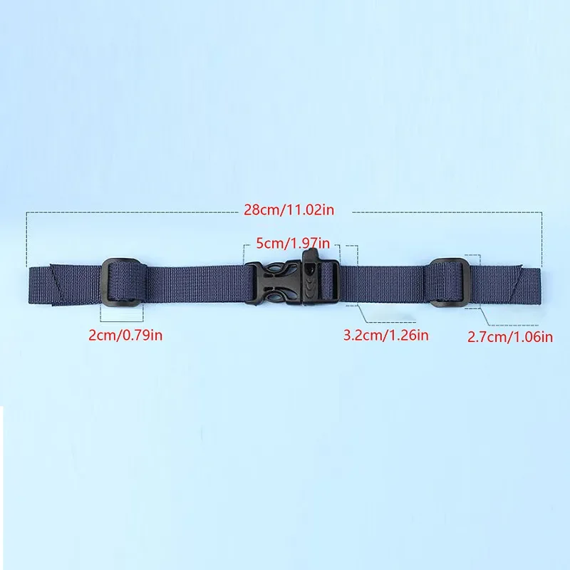 Adjustable Outdoor Backpack Shoulder Strap Adult/Children Fixed Belt Strap Non-slip Pull Belt Durable Chest Strap Bag Accessory