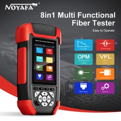 Noyafa MINI OTDR NF-981 Fiber Optic Reflectometer with OPM VFL OLS Event Map Ethernet CableTester 24/22dB Optical Fiber Tester