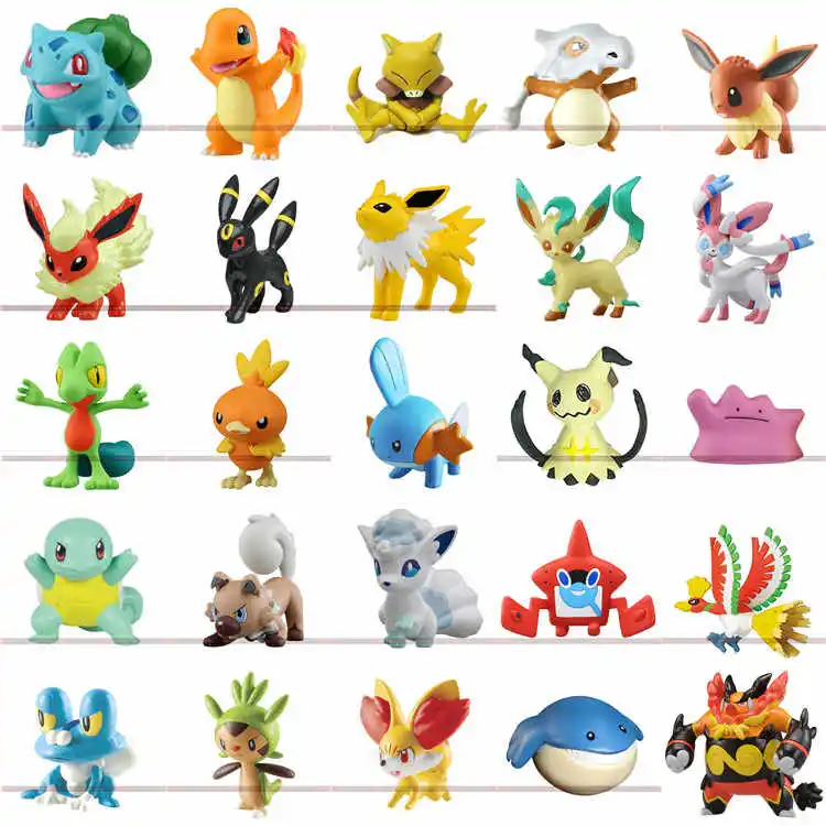 Genuine Takara Tomy Pokemon Figures Collection Moncolle Ex Pocket Monster Action Model New Year Toys Dolls Kids Birthday Gift