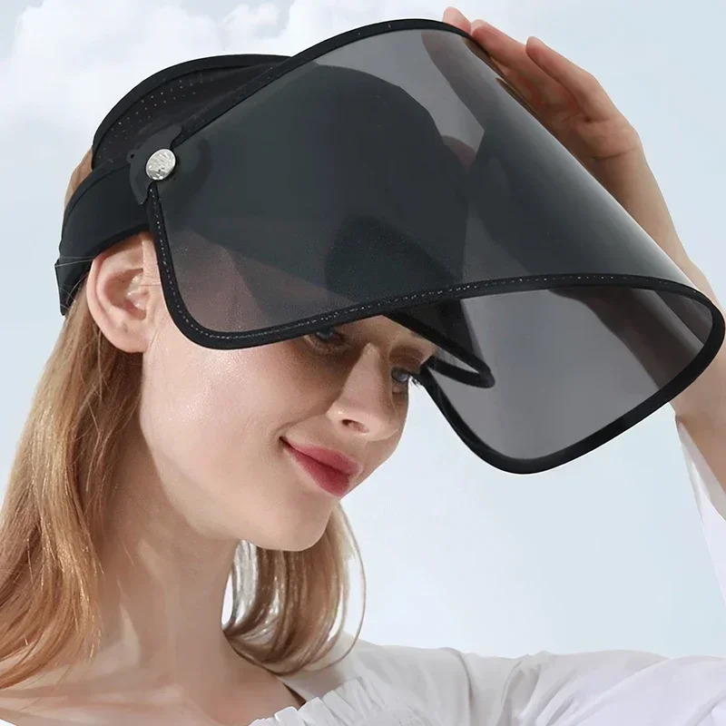 Summer Sun Hat for Women Men Cycling Outdoor Sport Golf Cap UV Protection Hat Full Face Cover Camping Supplies Beach Accessories