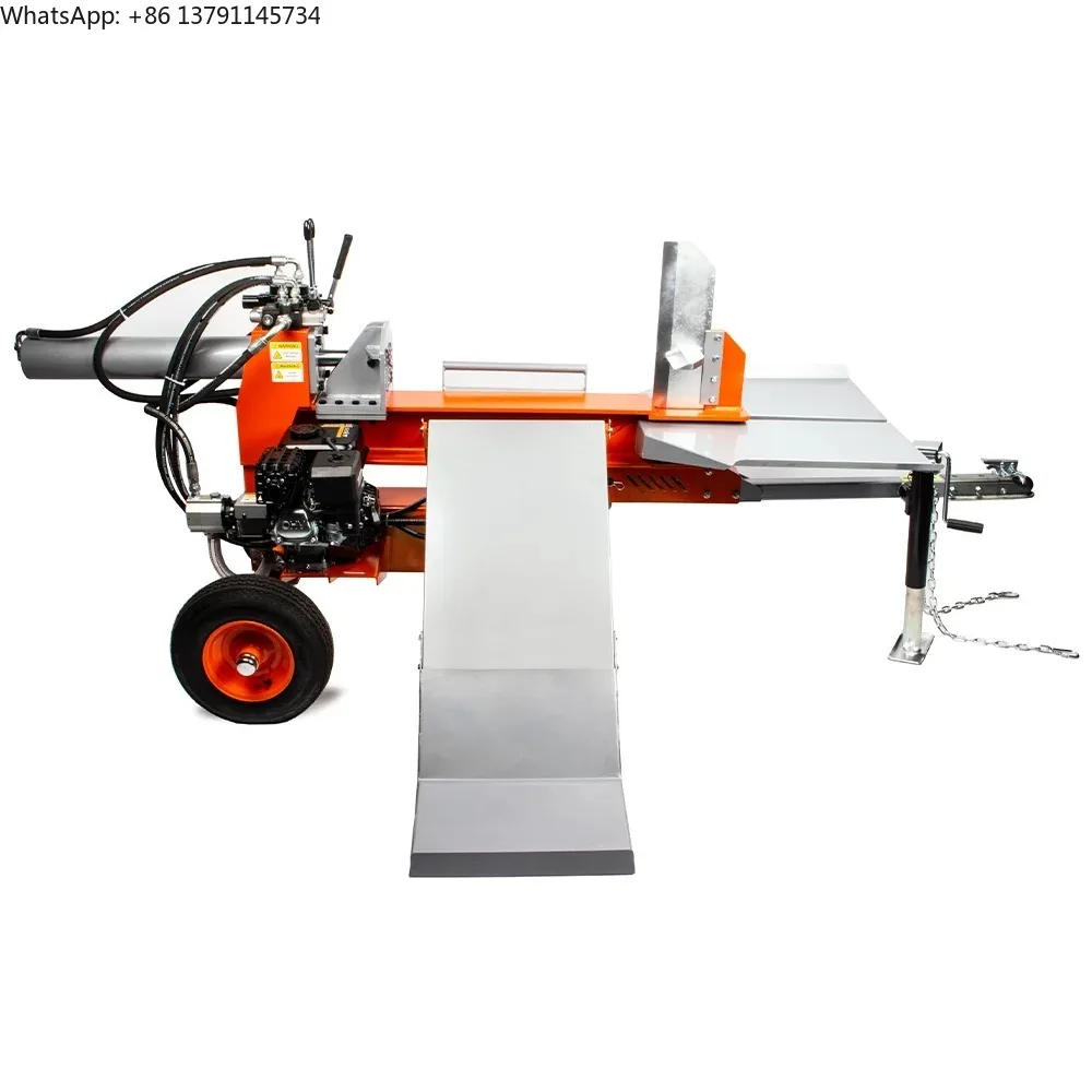 Customized Log Splitter Automatic Firewood Processor, Electric Hydraulic Wood Splitter, Forestry Machinery