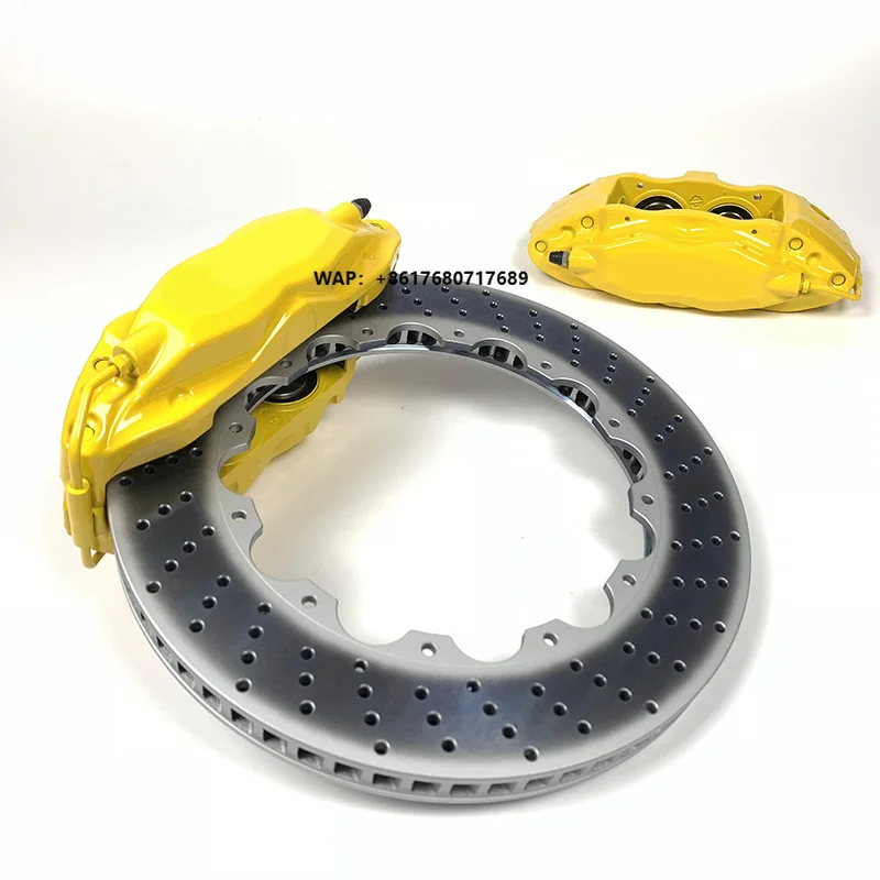 

Performance Brake Systems Front Cast 4 Piston Brake Calipers F50 Big Brake Kit for VW Golf MK5 MK6 GTI MK7R MK8
