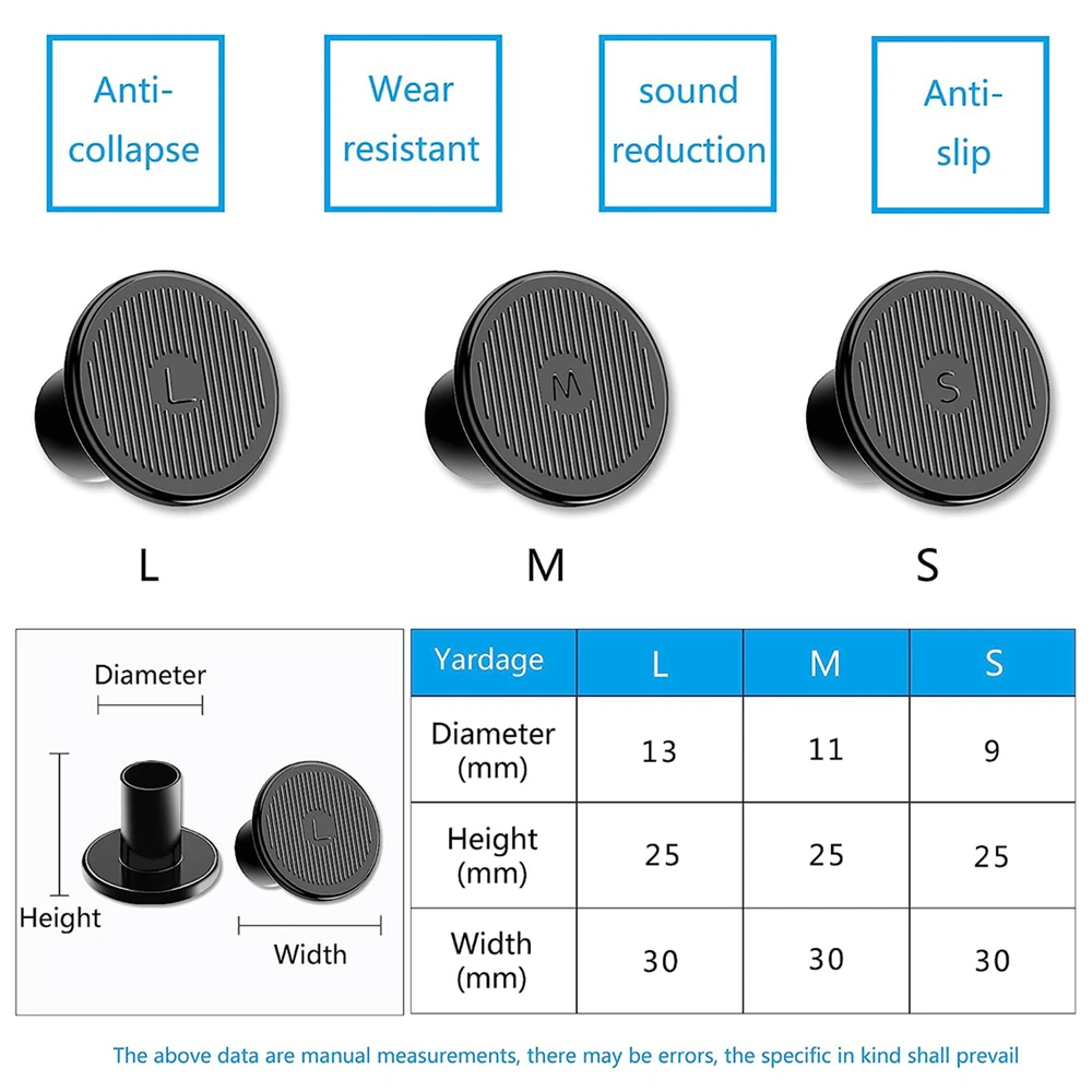 60 пар, Нескользящие рельефные Заглушки для каблуков