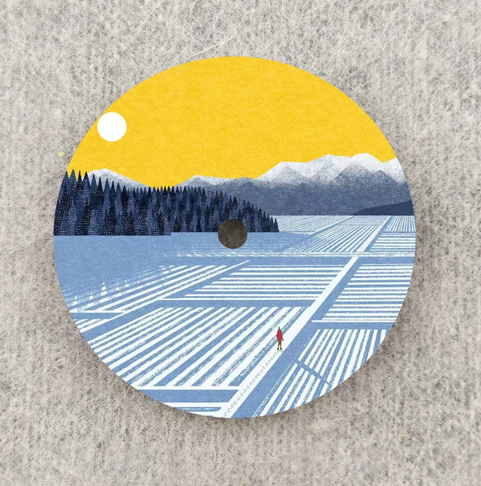 Циферблат NH35, циферблат с природным пейзажем, 28,5 мм, подходит для часов NH35/NH36, запасные части, аксессуары, индивидуальный логотип