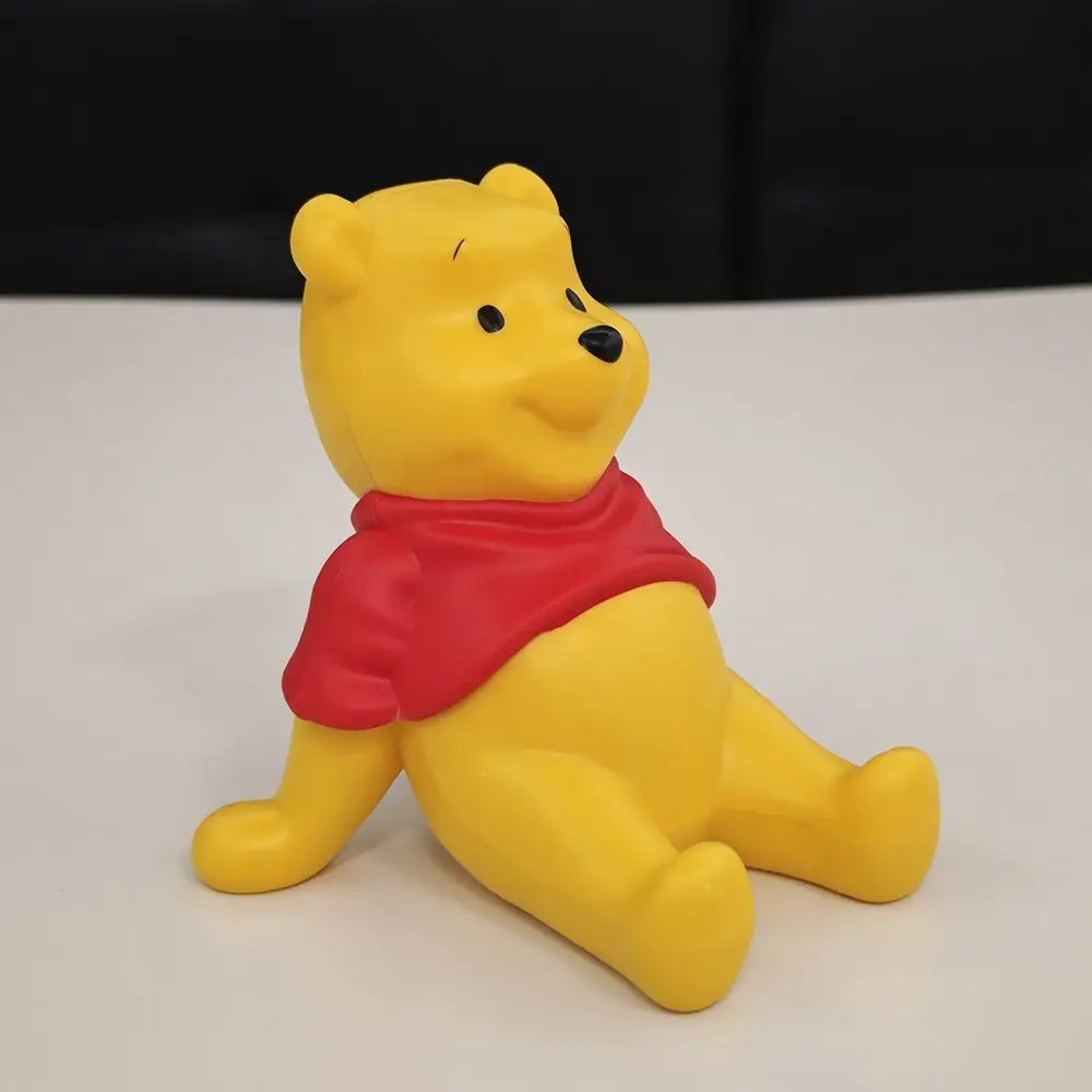 حامل هاتف ويني ذا بوه أنيمي لطيف كسول الدب مكتب ديكور شخصية كرتونية هدية حامل #3