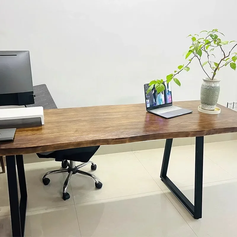 Iron Desk Legs for Table Bookshelf Support Frame Thick Metal Bar Legs Durable Furniture legs Heavy Load