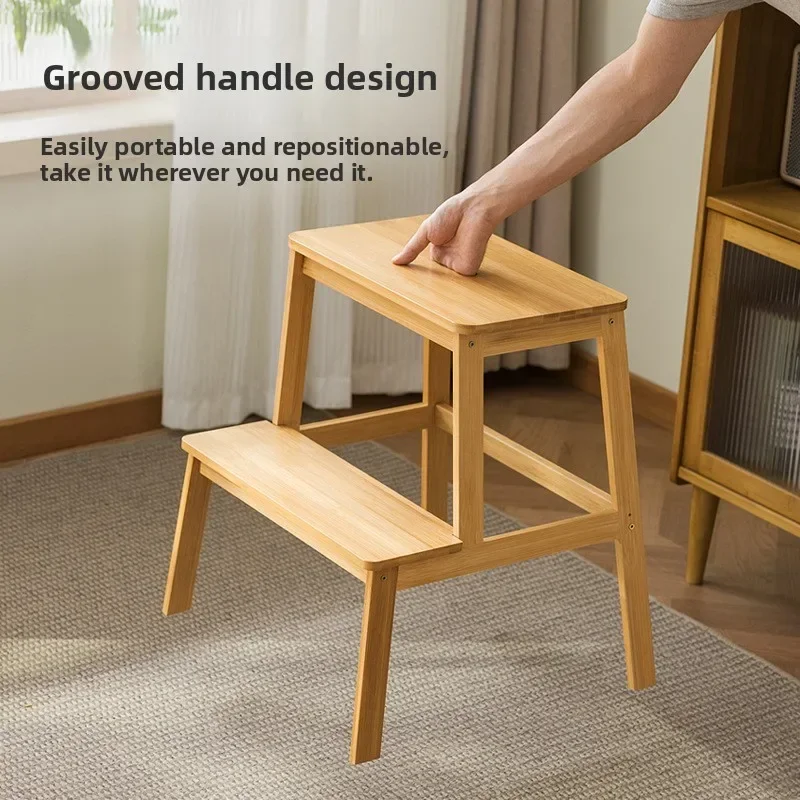 Firm Household Ladder Stool Second Floor Herringbone Ladder Stool Dual-purpose Climbing Stairs Factory