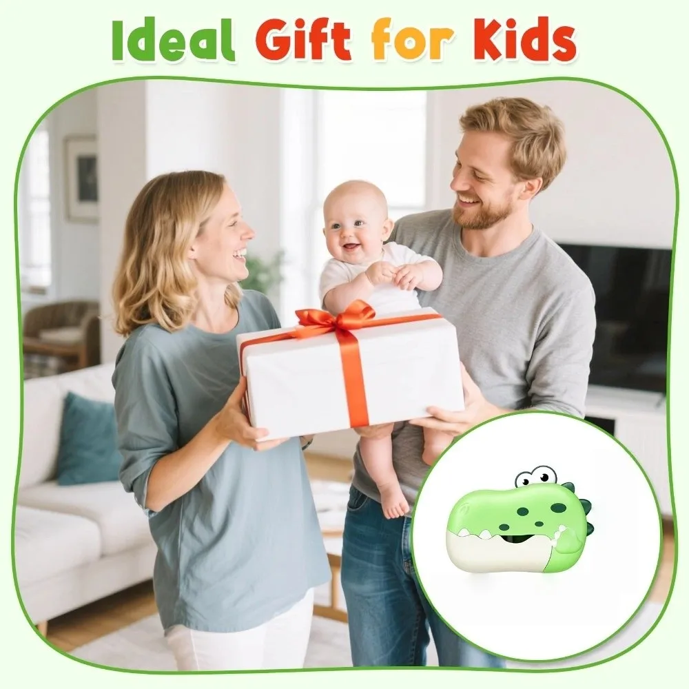 With Music Dinosaur Bubble Machine Lightweight Green Baby Bath Bubble Toys Durable Dinosaur Shape Baby Bath Water Toys