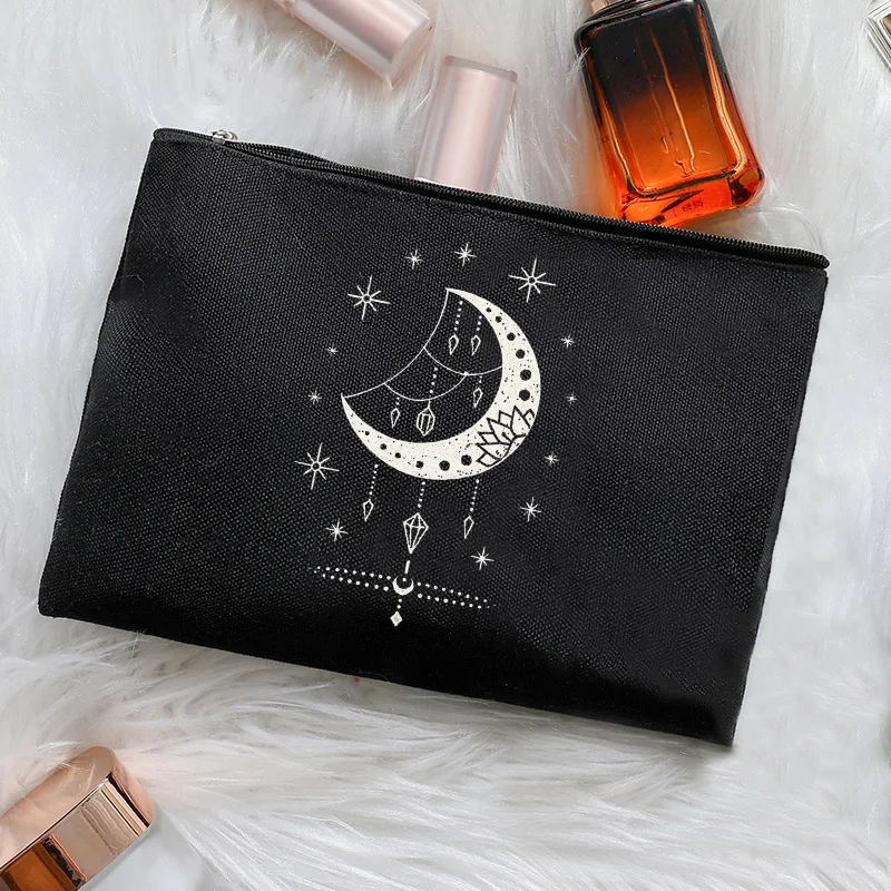 Ramadan Gift Makeup Bag for Muslim Eid Gifts Eid Mubarak Gift Bags Ramadan Supplies Al Fitr Party Decoration Mubarak Make Up Bag
