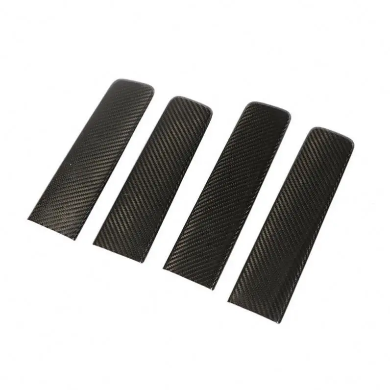 For Perfect Fitment 4pcs/set G-class Carbon Fiber Door Interior Trims Cover for Mercedes-benz G500 G550 G63 Amg 2019