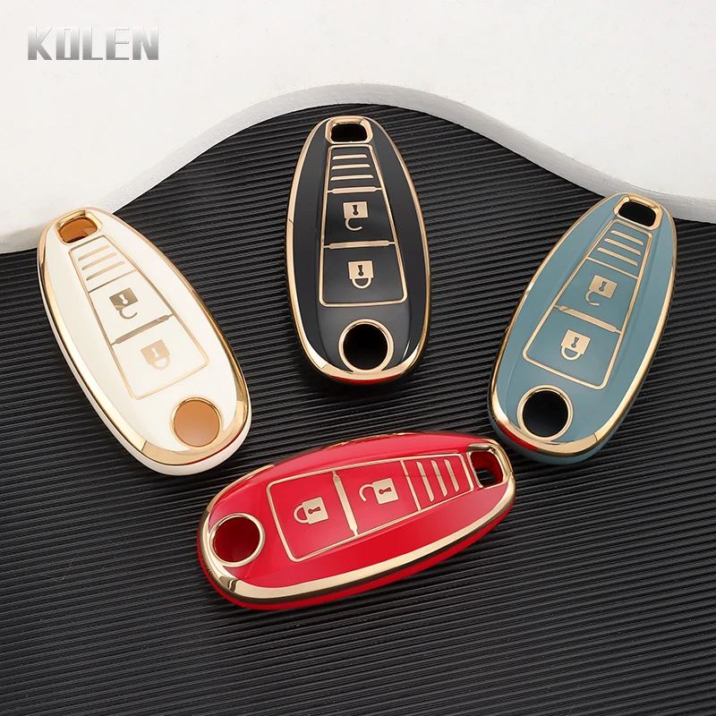 TPU Car Remote Key Case Cover Shell For Suzuki Swift Ignis Baleno Vitara Celerio Jimny Alto Splash XL7 SX4 Kizashi Accessories