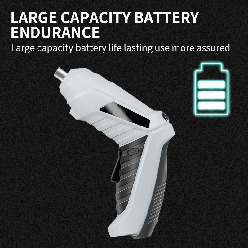 Imagem -04 - Usb Recarregável Folding Chave de Fenda com Luz Led Broca Elétrica Hole Driver Ferramentas Elétricas Manuais 3.6v