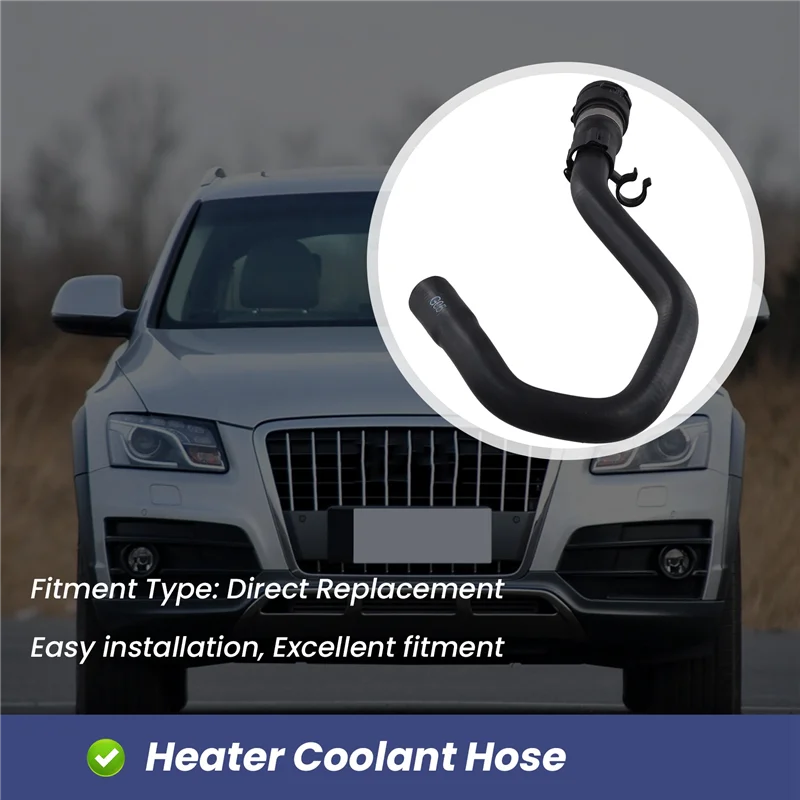 

A30F-8R0819376J Car Heater Coolant Hose For Q5 2.0T 2009 2010 2011 8R0819376 8R0 819 376 J