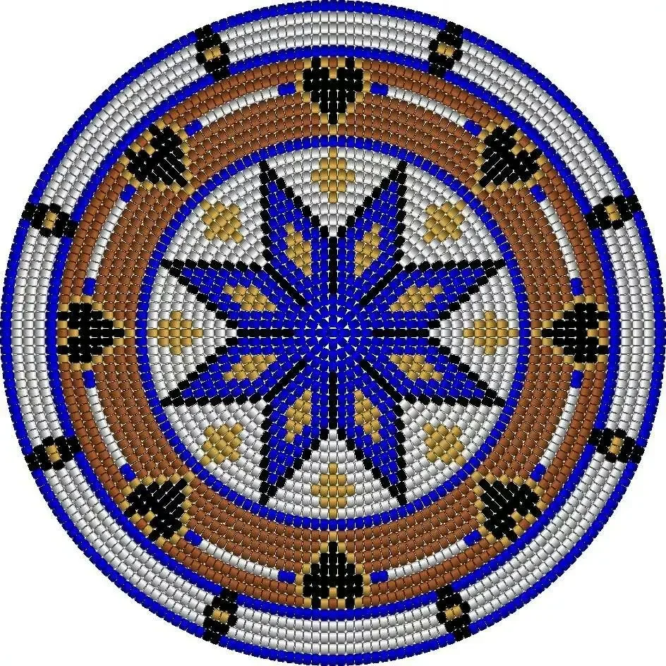 Round Braided Rug Red Olive Green Yellow Diamond Cross Geometric Woven Design for Living Room Decor