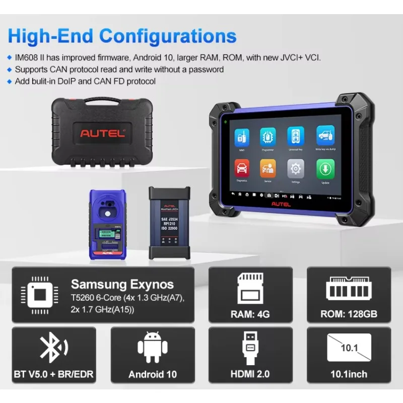 Picture 4: Advanced Autel Maxilm IM608 II Automated Key Generation Learning And Immobilizer Programming Immo Programmer Tool Diagnostic