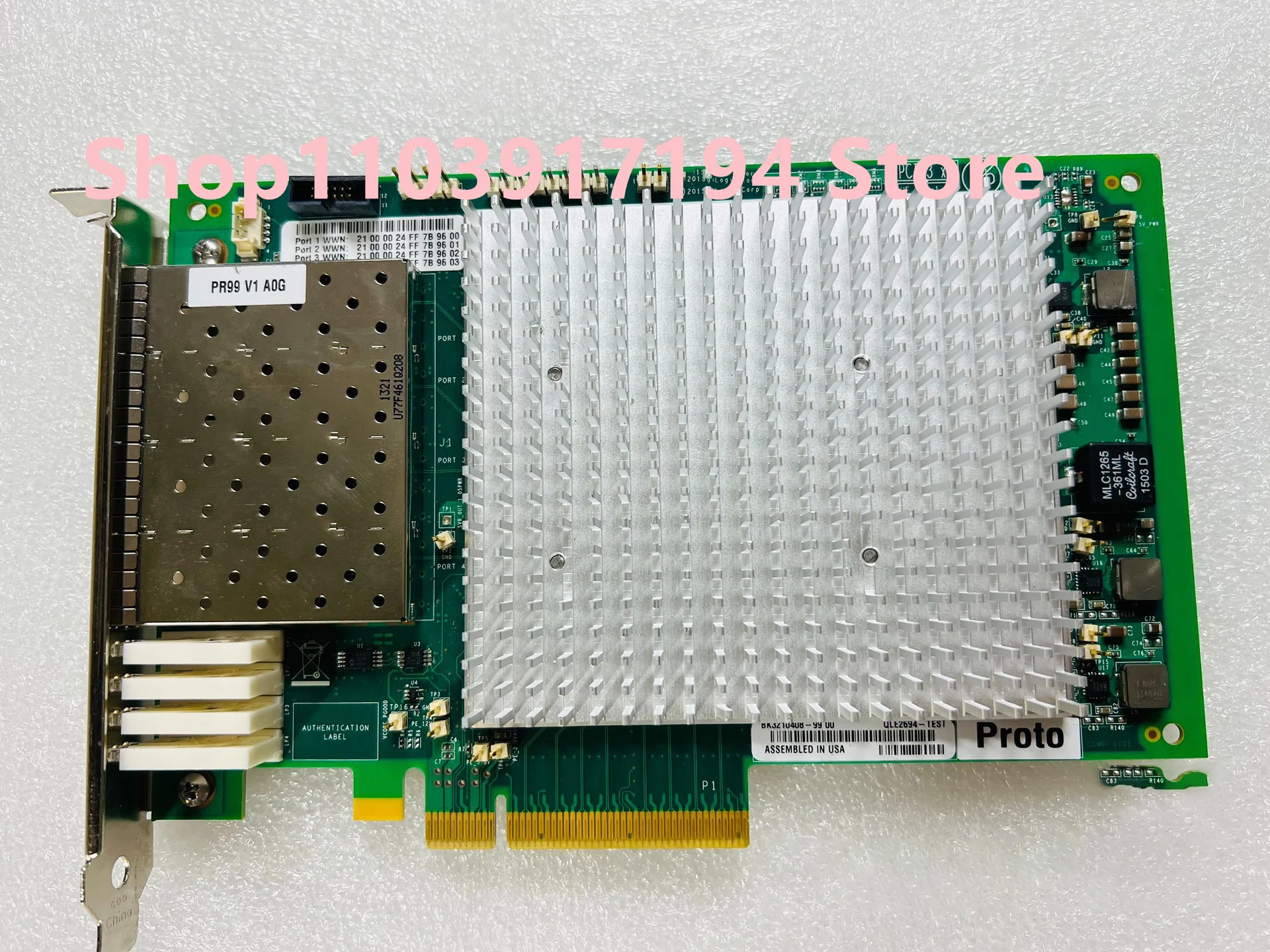 

Для Qlogic qle2694-SR 16Gb HBA fiber channel card qle2694-TEST