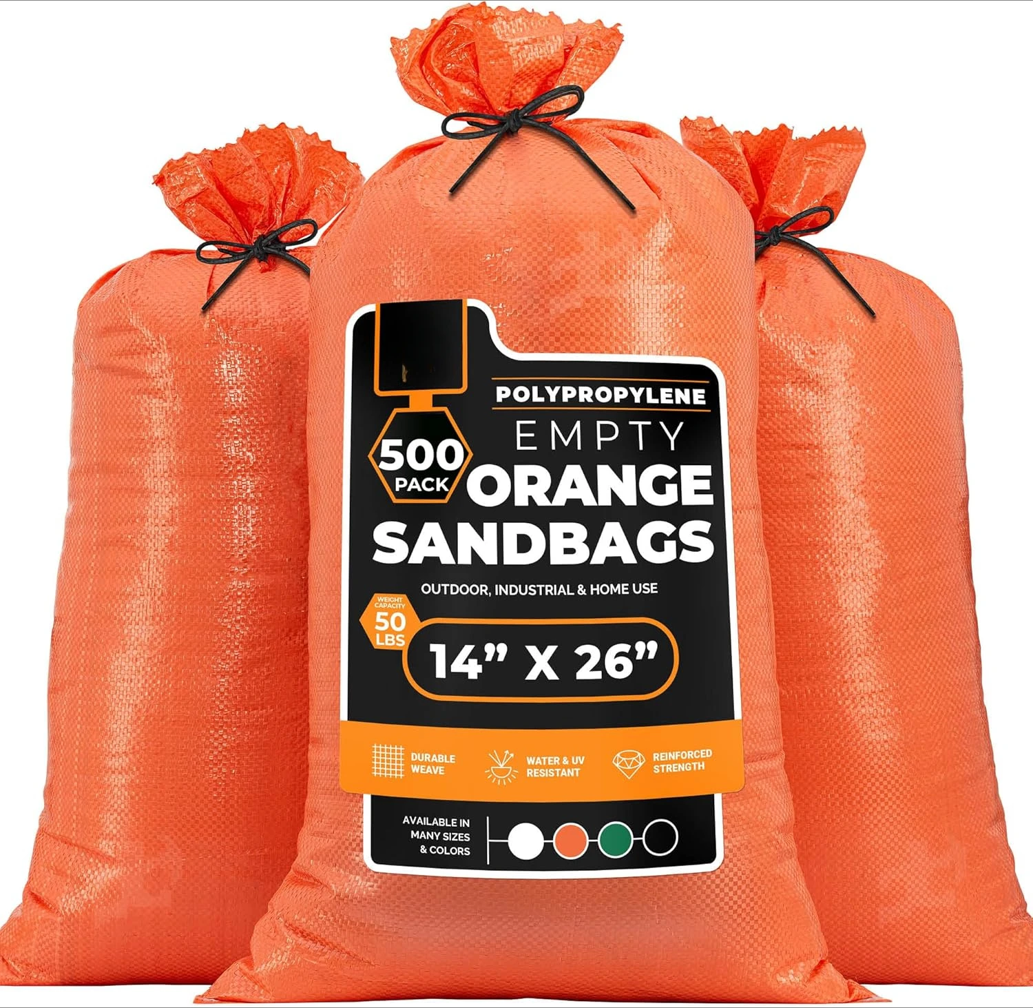 Woven Polypropylene Sand Bags for Flooding, Gravel14