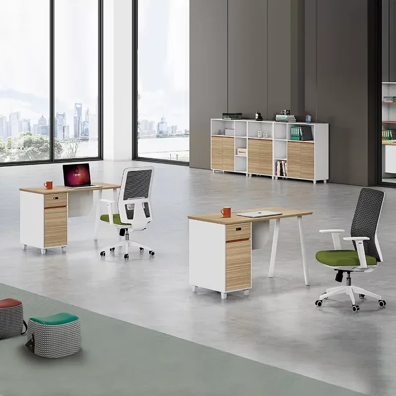 office table modern work station desk 4 person workstations for staff Employee